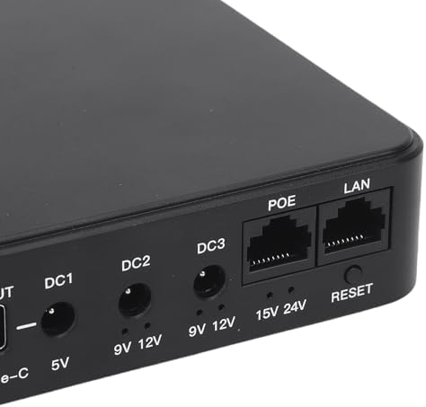 18000mAh Li Battery UPS 6 Ports DC5V 9V 12V POE 15V 24V USB Type C 5V Outputs Uninterruptible Power Supply for Router Mini DC UPS Backup for Home Office - Image 7