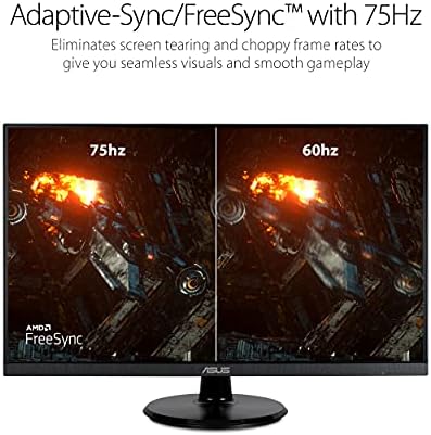 ASUS VA27DQ 27 Inch 1080P Computer Monitor, HDMI, DisplayPort, VGA, Speaker - Image 2