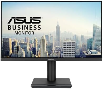 ASUS VA249QGS 24 Inch 1080P 120Hz Computer Monitor, USB Docking, Ergonomic by Unknown