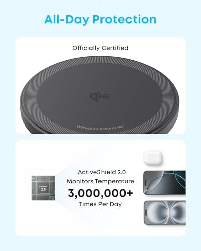 Anker Zolo MagSafe-Compatible Wireless Charger with Qi2 15W Fast Charging - Image 4