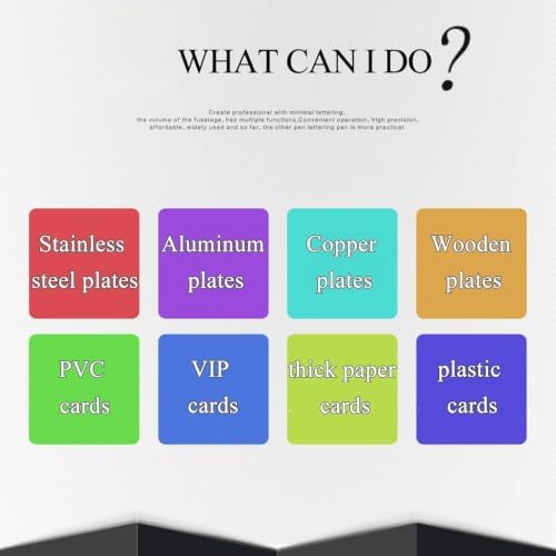 Manual Desktop Marking Machine for Metal Nameplate Stamping, Engraves Copper, Aluminum, Stainless Steel, PVC Cards, Semi-Automatic Tool for Sign and Label Making - Image 4