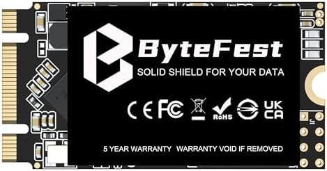 SSD 64GB M.2 2242 NGFF SATA III 6 Gb/s Internal Solid State Drive(22x42mm), High Performance, 3D NAND, Upgrade Storage for Laptop and Desktop by Unknown