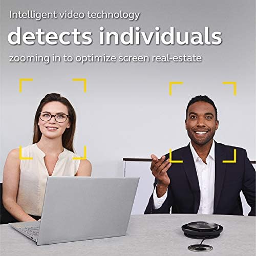 Jabra PanaCast – Intelligent 180° Panoramic-4K Huddle Room Video Camera – Inclusive Video Conferencing Camera with Full Room Coverage, Easy to Set-Up Wide Angle Webcam for Streaming - Image 5