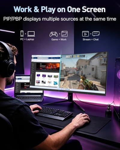 KOORUI 34 Inch 240Hz WQHD 3440x1440 Ultrawide Curved Gaming Monitor, 1500R - Image 5