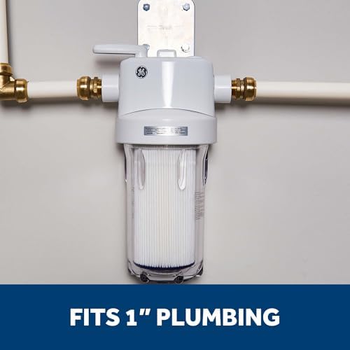 GE Whole House Water Filtration System, Reduces Sediment, Rust & More, Install Kit & Accessories Included, Filter Not Included, Replace Filters (FXHTC, FXHSC) Every 3 Months, GXWH40L (Pack of 2) - Image 5