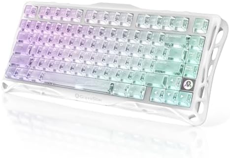 GravaStar Mercury K1 Lite 75% Wireless Mechanical Gaming Keyboard RGB by GravaStar