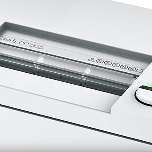 MBM DSH0065 Destroyit 2445 P-5 Cross-Cut Deskside Paper Shredder, 3/32" x5/8" Strip Width, 14 ft./minShred Speed, 9 gal. Shred Volume, 6-8 Sheet Capacity, 9 1/2" Feed Opening, 1/2 Horsepower - Image 3