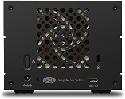 LaCie 2big RAID 48TB External Hard Drive Desktop HDD – USB-C, 7200 RPM Enterprise Class Drives, for Mac and PC Desktop, Rescue Services (STHJ48000800) - Image 4