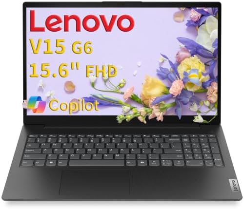 Lenovo 15.6" V15 G6 Business Laptop, 2026 Edition, 8GB DDR5 256GB SSD by LENOVO