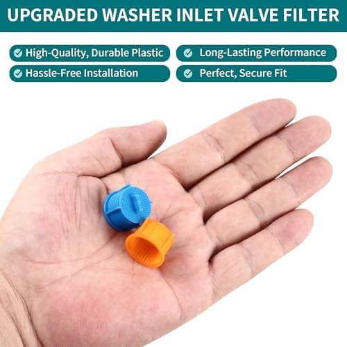 8 Pack AGM73269501 Washer Water Inlet Valve Filter Screen - Image 3