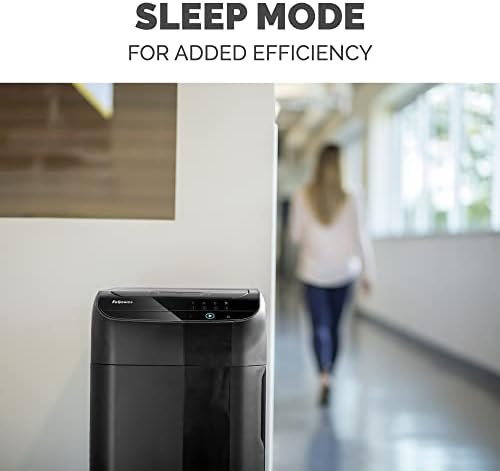 Fellowes AutoMax 550C Cross Cut, Auto Feed 2-in-1 Heavy Duty Commercial Paper Shredder with SilentShred (4963001) - Image 4
