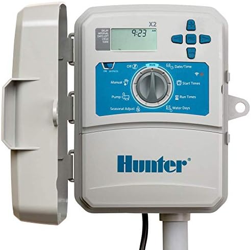 Hunter X2 14 Zone Sprinkler Controller, WiFi Compatible Sprinkler Timer by HunterIndustries