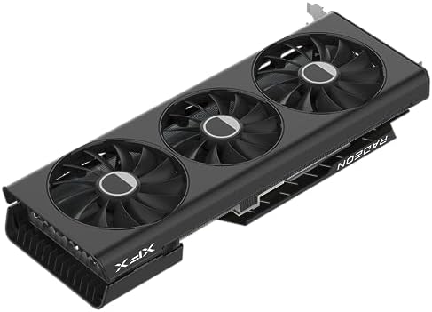 XFX Speedster QICK319 RX 7700 XT Black Gaming Graphics Card 12GB GDDR6 HDMI 3xDP, AMD RDNA 3 RX-77TQICKB9 - Image 6