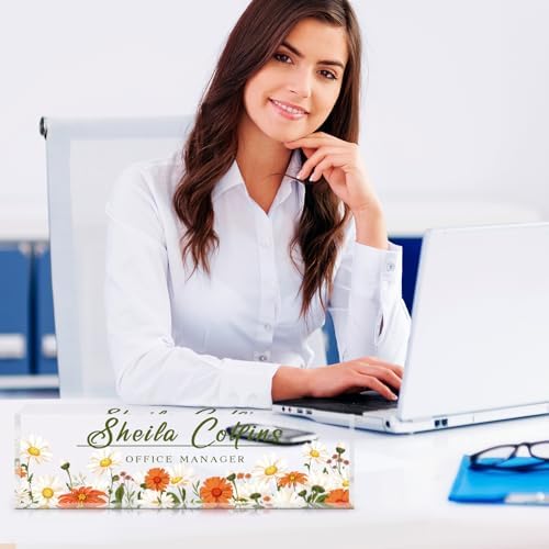 Custom Name Plate for Desk, Employee Appreciation Gifts, Office Decor - Image 5
