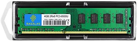 Rasalas 8GB DDR3 Kit (2x4GB) PC3-8500 DDR3 1066 Mhz 8GB Udimm DDR3 Ram 2Rx8 1.5V CL7 Desktop Comuter Ram Memory Modules Upgrade - Image 7