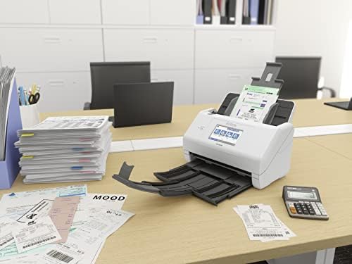 Epson RapidReceipt RR-600W Wireless Desktop Color Duplex Receipt and Document Scanner with Receipt Management Software, Touchscreen and Auto Document Feeder. Full 1-Year Limited Warranty (Renewed) - Image 6