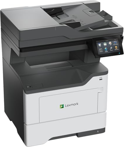 Lexmark MX532adwe Monochrome Laser All-in-One Printer, Integrated Duplex, Energy Star, 4.3-inch Color Touch Screen, Print Speed: Up to 46 ppm, Rec. Monthly Page Volume: 2,000-15,000 Pages(38S0820) - Image 3
