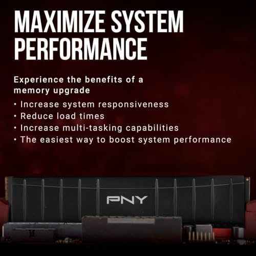 PNY DDR4 16GB (2x8GB) 3200MHz CL16 Low Profile Desktop Memory Kit - Image 5