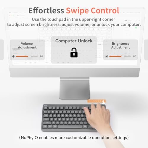 nuphy Node75 Wireless Mechanical Keyboard, 75% Gaming Keyboard - Image 5