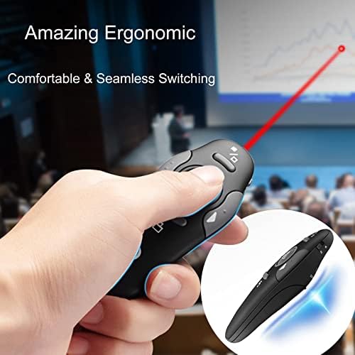 4 Unit Presentation Clickers for PowerPoint, Wireless Presenter Remote - Image 2