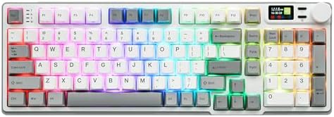 iRocks K85R RGB Mechanical Keyboard (ICY White, Bubble Switch) - Image 2