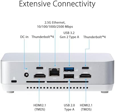 ASUS NUC 14 Pro+ Barebone Kit | Agent Computer, DIY Mini PC, 3Y Warranty - Image 4