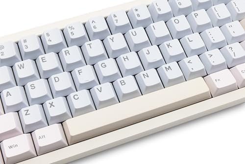 KEEBMONKEY WOBKEY Zen 65 65% Quick Release Wireless Mechanical Keyboard with RGB, CNC Aluminum Case, Hot-Swappable, VIA Support, BT/2.4G/USB-C Gaming Keyboard for Mac/Windows (Lite White) - Image 4