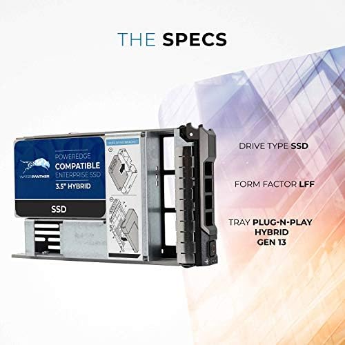 Water Panther 1.92TB 3D TLC SATA 6Gb/s 3.5" Solid State Drive | Hybrid Tray for Dell EMC PowerEdge Servers | Enterprise SSD Compatible with 13G Convert Tray (Renewed) - Image 6