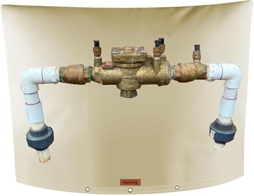 Pipe Insulation Cover for Irrigation Sprinkler Valve 40" W x 24" H by Aprllolg