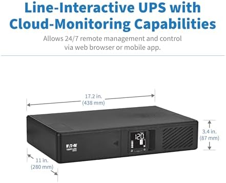 Eaton Tripp Lite SMART1500LCDXNC 1500VA Cloud UPS Extended Run 1050W AVR - Image 4