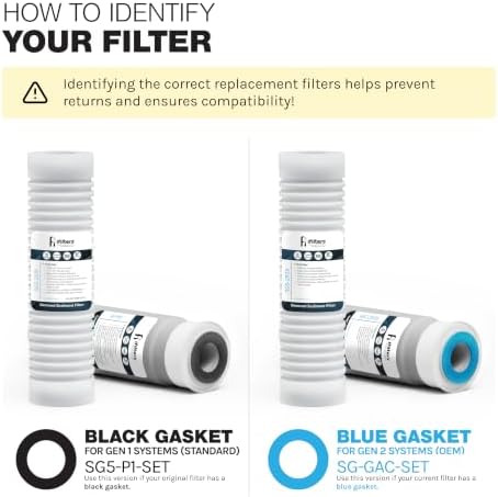 FI iFilters, Nature Provides The Water... We Supply The Purity! Whole House 2 Stage Water Filtration System w/Extra Filter Set, Sediment, Rust, Chlorine, Taste, Odor, 3/4 inch Ports, Gen2 - Image 7