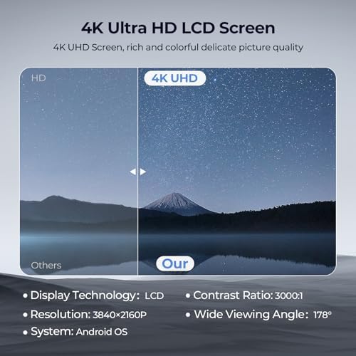 32/43/55/65 Inch 4K Digital Signage Display, LCD Screen Advertising Display Kiosk Interactive Totem Floor Standing Auto AD Player with USB/HDMI/WiFi Android OS (65'' Non-Touch) - Image 2