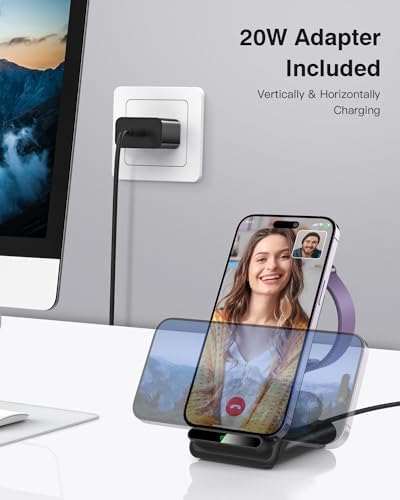 Wireless Charging Station,3 in 1 Charging Stand for Apple Multiple Devices - Image 6