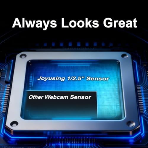 JOYUSING Flip600R 4K Webcam for PC - Ultra 4K HD Webcam with Tripod, PDAF Autofocus, Noise-Cancelling Mics, 79° FOV, Auto Light Correction, Privacy Cover, Streaming Camera for Gaming/Beauty - Image 5
