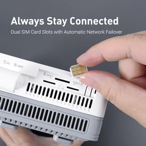 GL.iNet GL-XE3000 Puli AX 5G Router with Dual SIM and 6400mAh Battery - Image 3