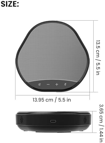 Conference Speaker and Microphone for Home Office and Meeting Room - Image 7