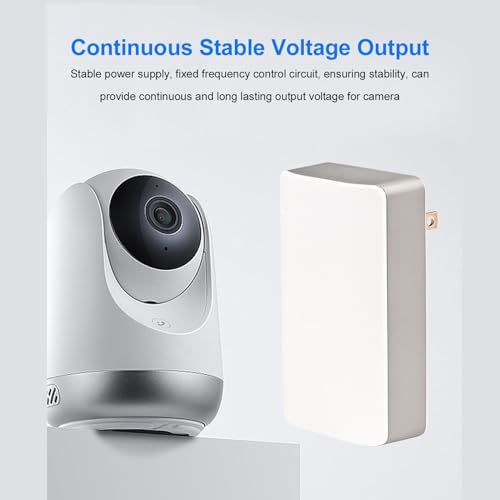 fosa USB 2A Uninterruptible Power Supply, Mini UPS Battery Backup 2600mAh Power Supply for Outdoor Cameras and Security (US Plug) - Image 5
