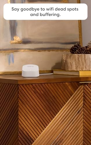 Amazon eero 6+ mesh wifi system with 1 month free eero Plus (auto-renews) - Coverage up to 4,500 sq. ft., Connect 75+ devices, 3-pack - Image 3
