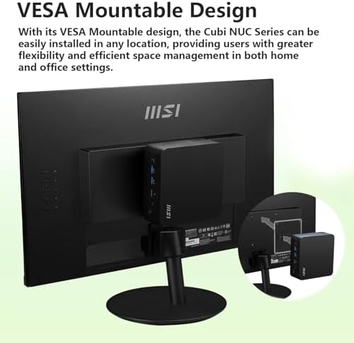 msi Cubi NUC Intel Core 5 120U Business MFF Desktop, 32GB DDR5 | 1TB SSD - Image 6