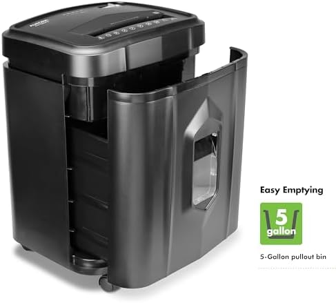 Aurora AU1645XA 16-Sheet Cross-Cut Paper and CD/Credit Card Shredder/5-Gallon Pullout Basket/ 30 Minutes Run Time - Image 4