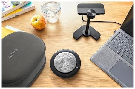 Jabra PanaCast Meet Anywhere+ Video Conference Bundle – Conference Room Camera with 180° Panoramic-4K View Speak 750 Conference Speakerphone, MS Teams Certified, USB Cable, Table Stand, Case - Image 2