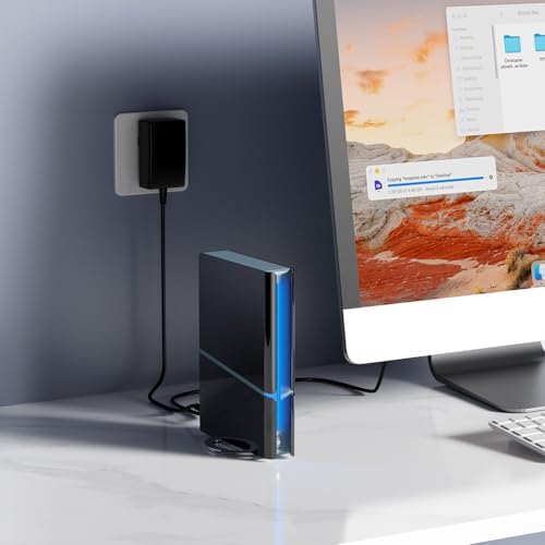 BX100 22TB USB 3.2 Gen 2 USB-C External Hard Drive for Windows or MacOS Desktop PC/Laptop - Image 4