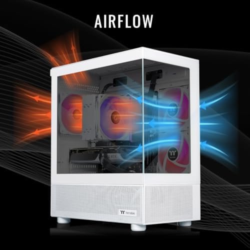 Thermaltake LCGS View 8760S-170 Gaming Desktop (AMD Ryzen™ 7 8700F, ToughRam 16GB DDR5 6000MT/s RGB Memory, NVIDIA GeForce® RTX 5060, 1TB NVMe M.2, WiFi, Windows 11) V17S-B650-560-LCS - Image 3