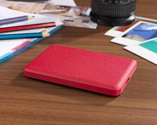 Toshiba Canvio Advance 2TB Portable External Hard Drive USB 3.0, Red - HDTCA20XR3AA - Image 5