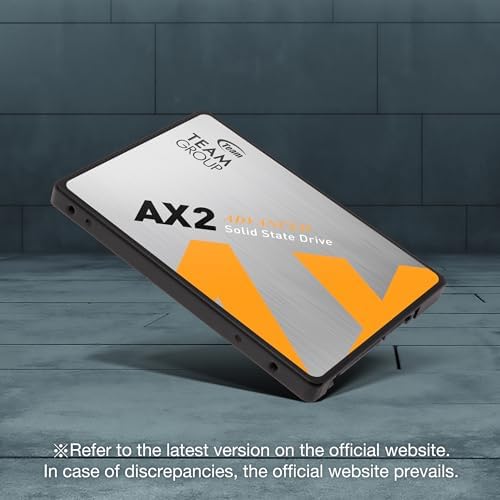 TEAMGROUP AX2 2TB 2 Pack 3D NAND TLC 2.5 Inch SATA III Internal Solid State Drive SSD (Read Speed 540 MB/s) Compatible with Laptop & PC Desktop T253A3002T0C1P1 - Image 3