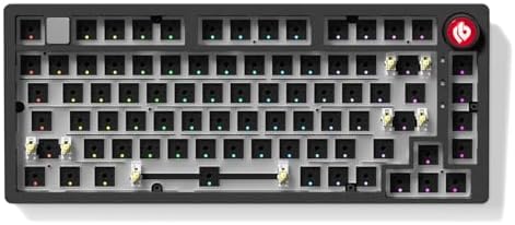 LEOBOG Hi75C Upgraded Wired Mechanical Keyboard Kit – Aluminum Alloy 75% by CORBOBO