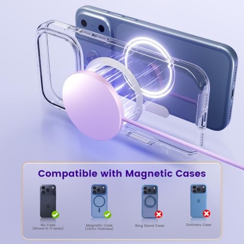 15W Wireless Charger for Apple MagSafe Charger, Magnetic Fast Charging Pad - Image 6