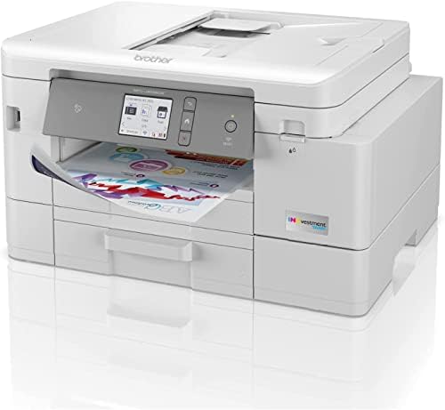 Brother MFC-J4535DW INKvestment Tank All-in-One Color Inkjet Printer with NFC, Duplex and Wireless Printing Plus Up to 1-Year of Ink in-Box, Works with Alexa (Renewed), White - Image 5