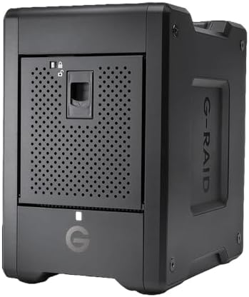 SanDisk Professional G-RAID Shuttle 4-Bay Thunderbolt 3 RAID Array with 80TB (4x 20TB) Removable HDD by Unknown