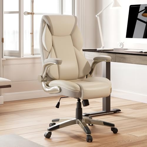EUREKA ERGONOMIC Galene Executive Office Chair, Beige by EUREKAERGONOMIC